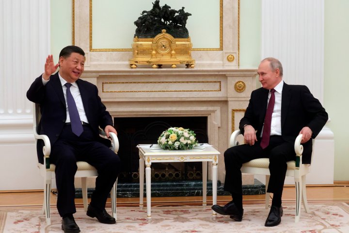 Xi Jinping calls for ‘close strategic coordination’ in call with Vladimir Putin